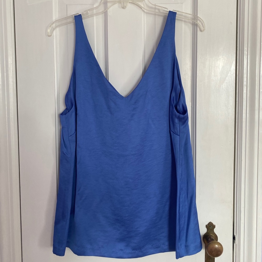 Periwinkle banana republic blouse